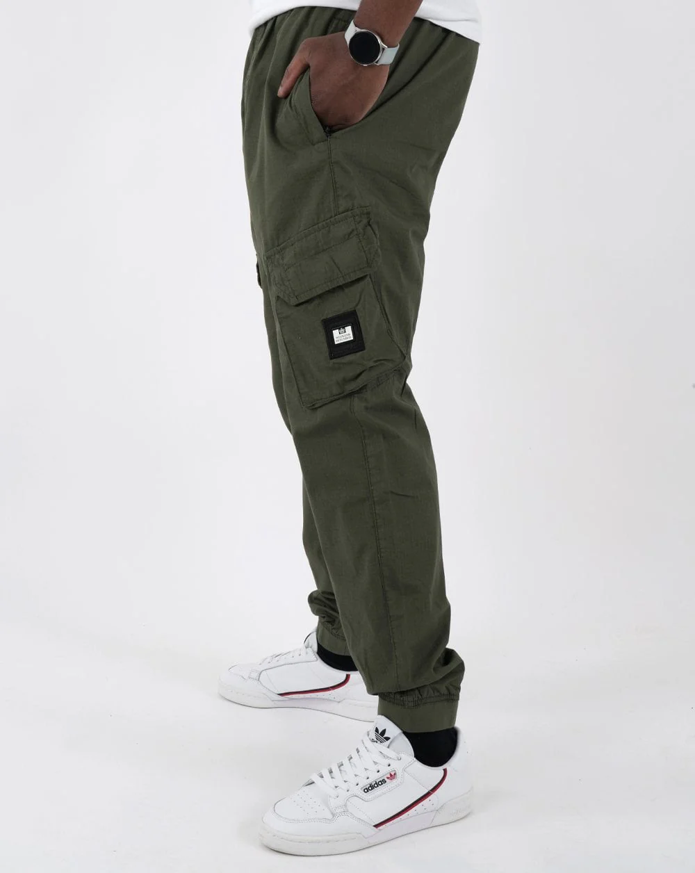 Weekend Offender Pianamo Track Pant Dark Green - Image 2