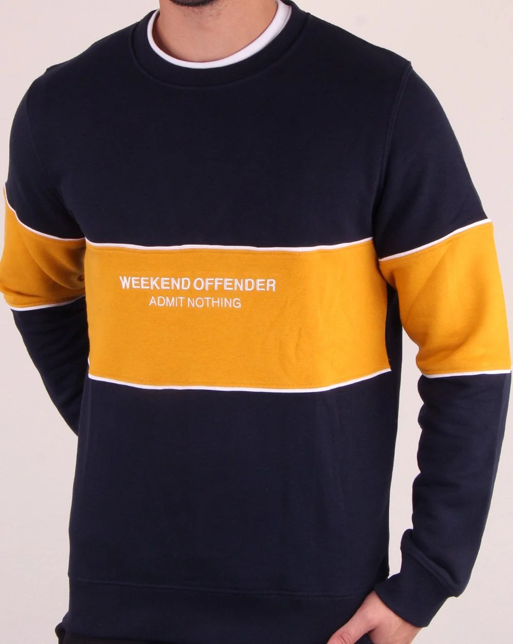 Weekend Offender Poison Sweatshirt Navy - Image 2
