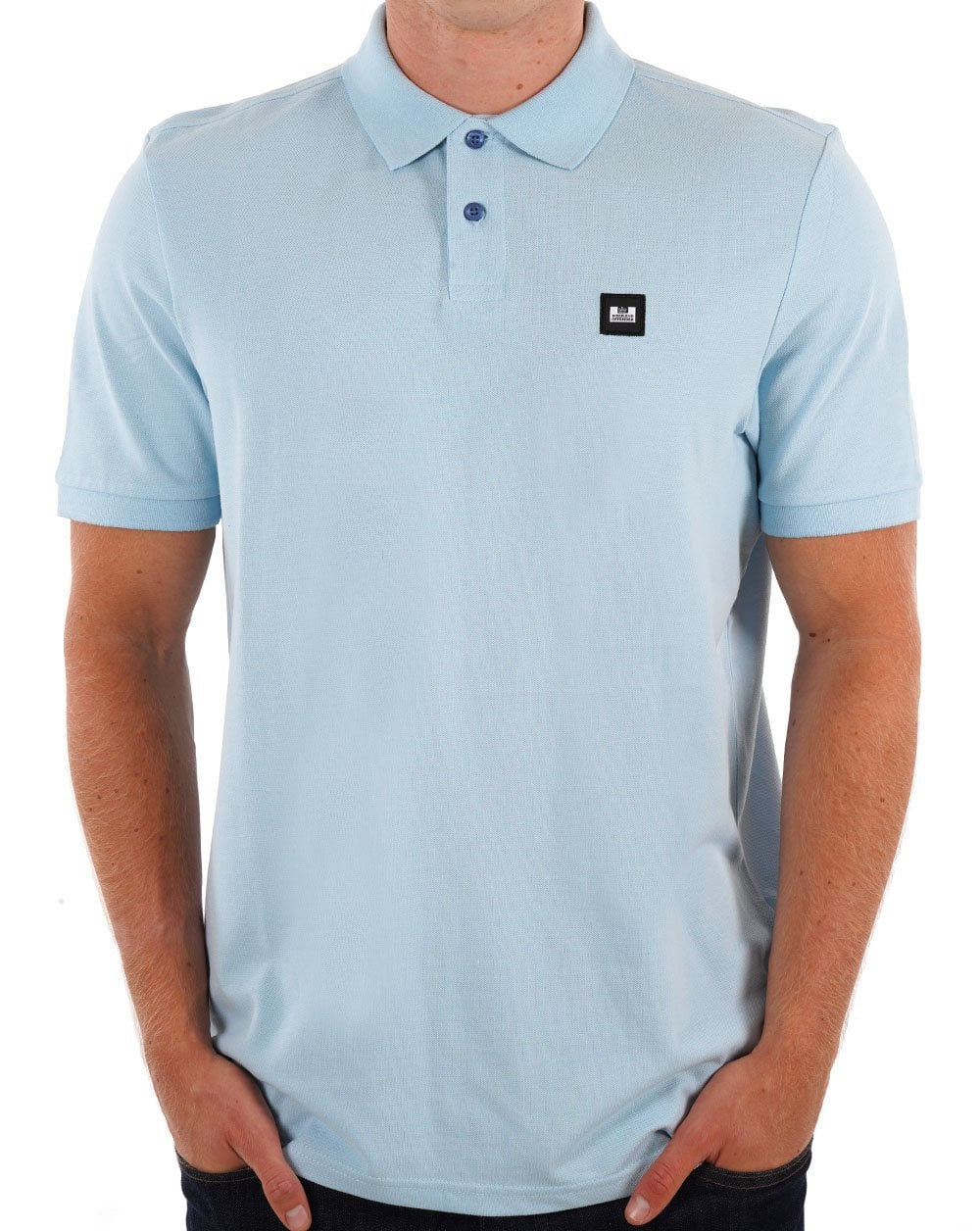 Weekend Offender Polo Shirt Arctic Blue