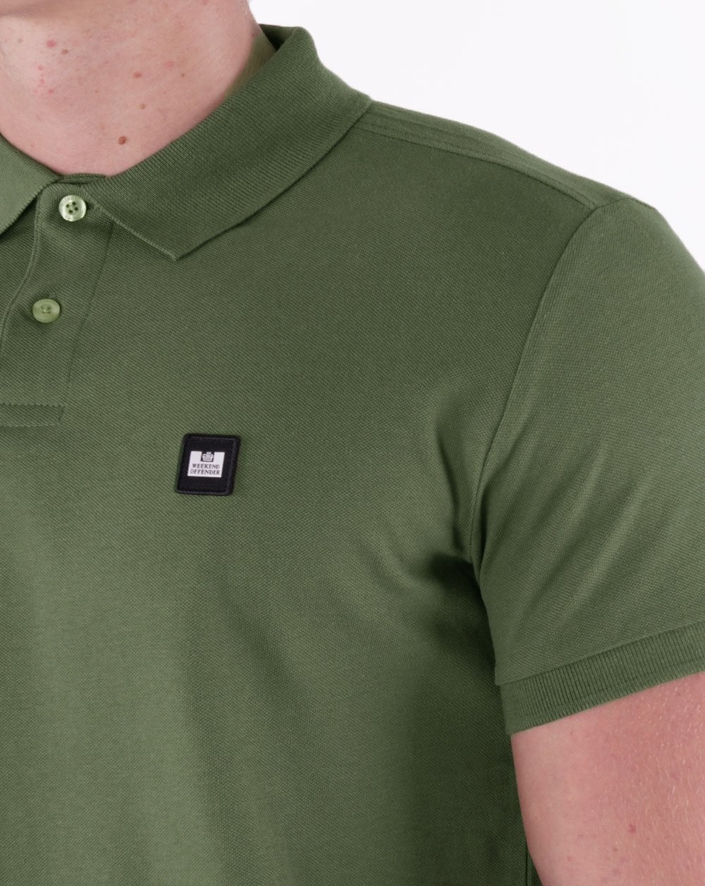 Weekend Offender Polo Shirt Army Green