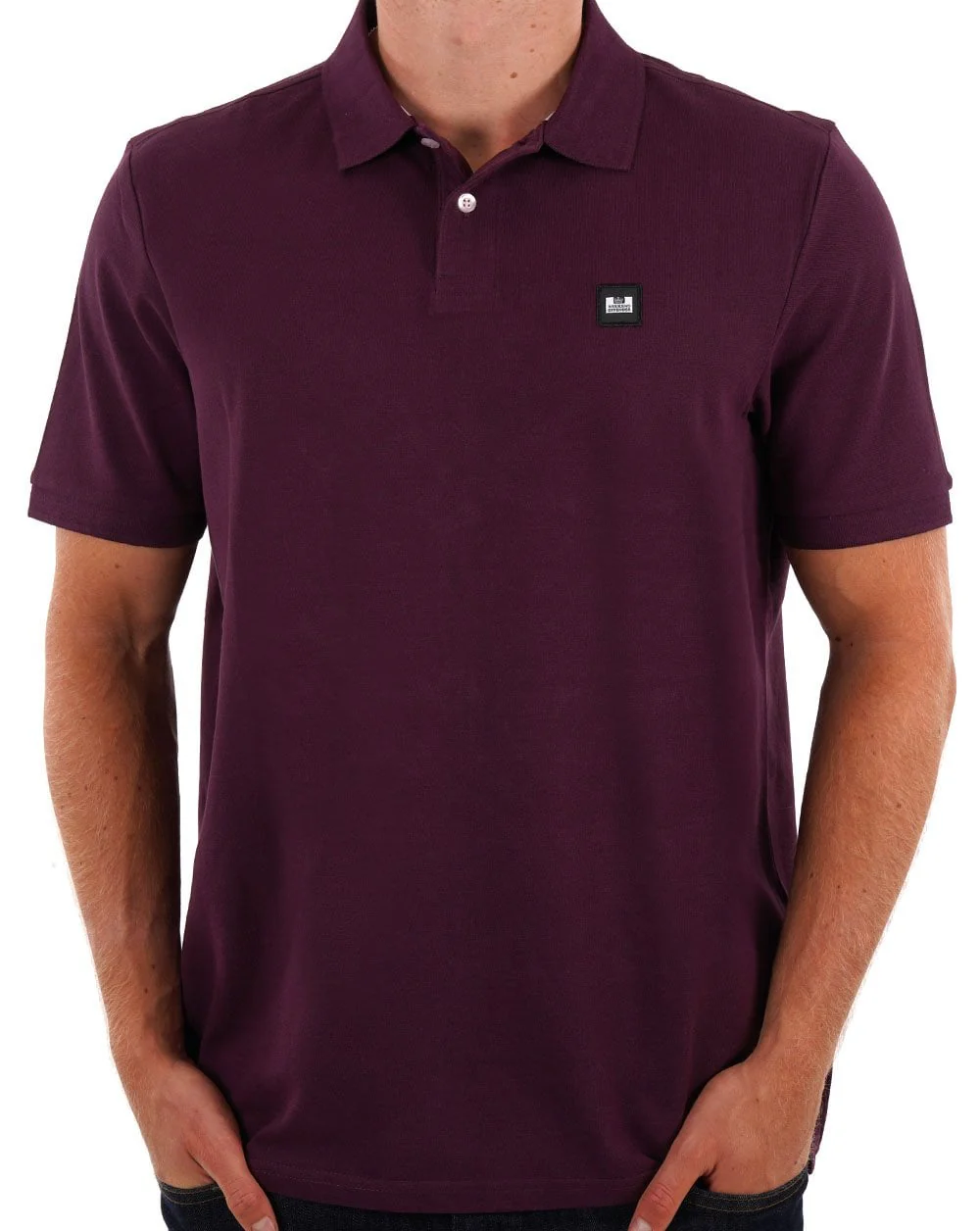 Weekend Offender Polo Shirt Berry - Image 2