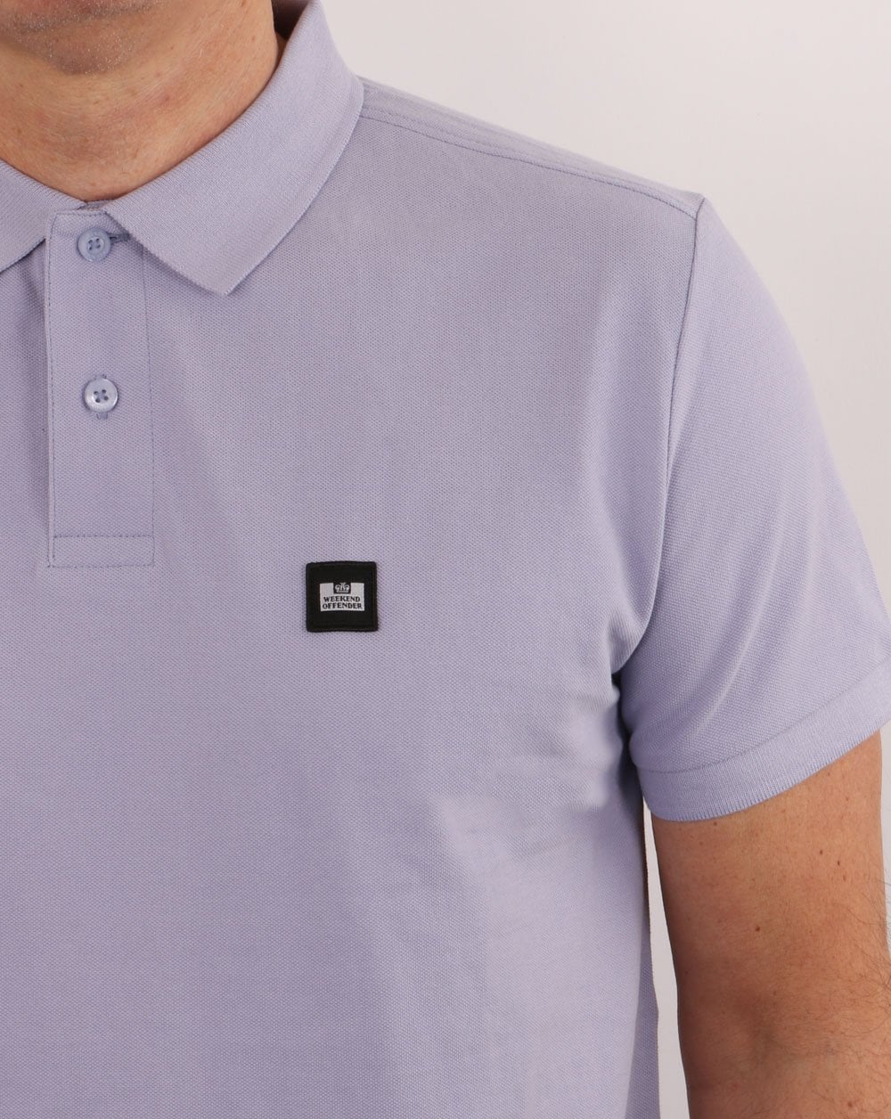 Weekend Offender Polo Shirt Lavender - Image 2