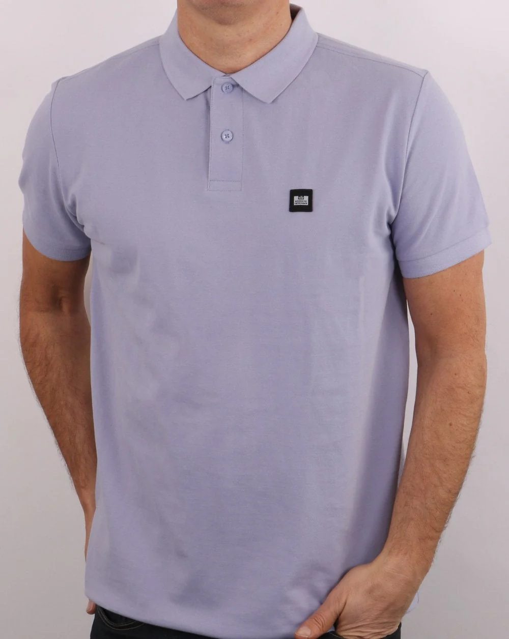 Weekend Offender Polo Shirt Lavender - Image 3