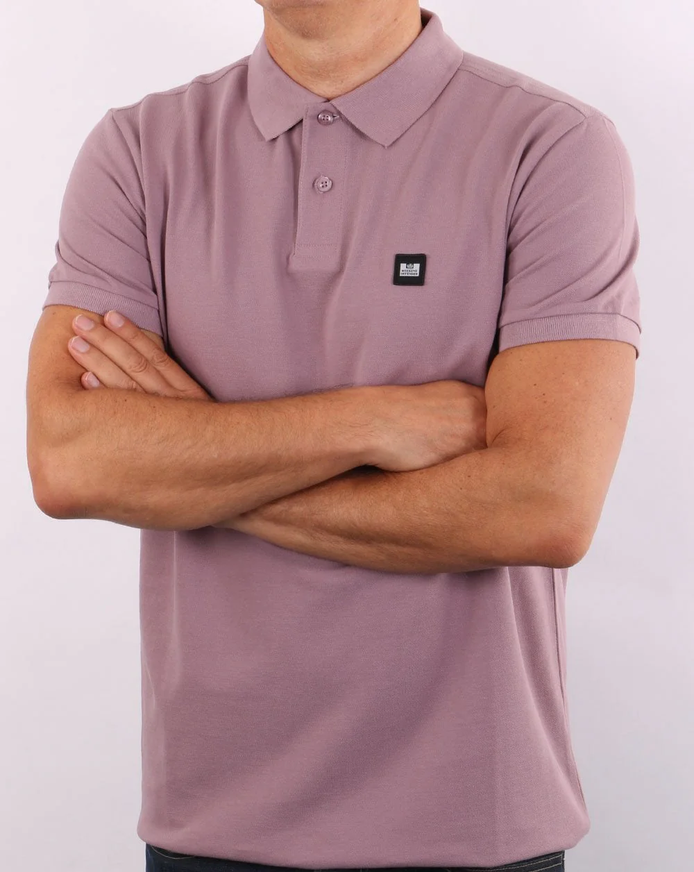 Weekend Offender Polo Shirt Lilac Glow - Image 2