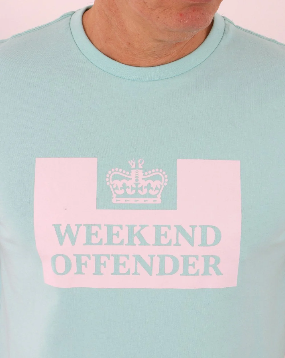 Weekend Offender Prison T-shirt Aqua - Image 2