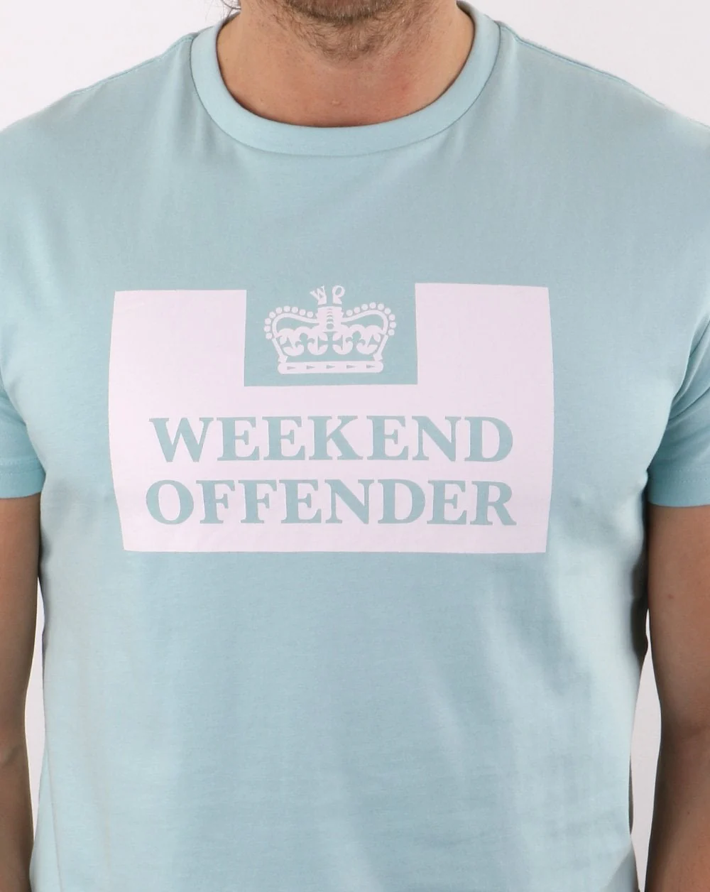 Weekend Offender Prison T-shirt Cloud Blue - Image 2