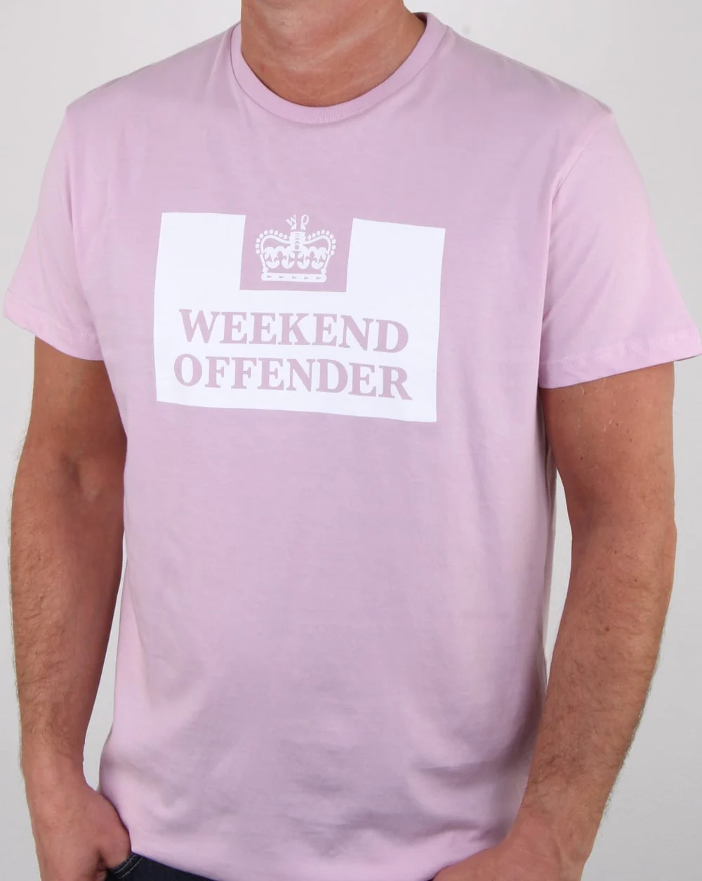 Weekend Offender Prison T Shirt Lilac