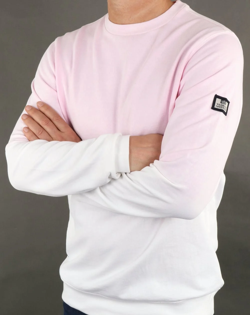 Weekend Offender Puzo Sweatshirt Petal - Image 3