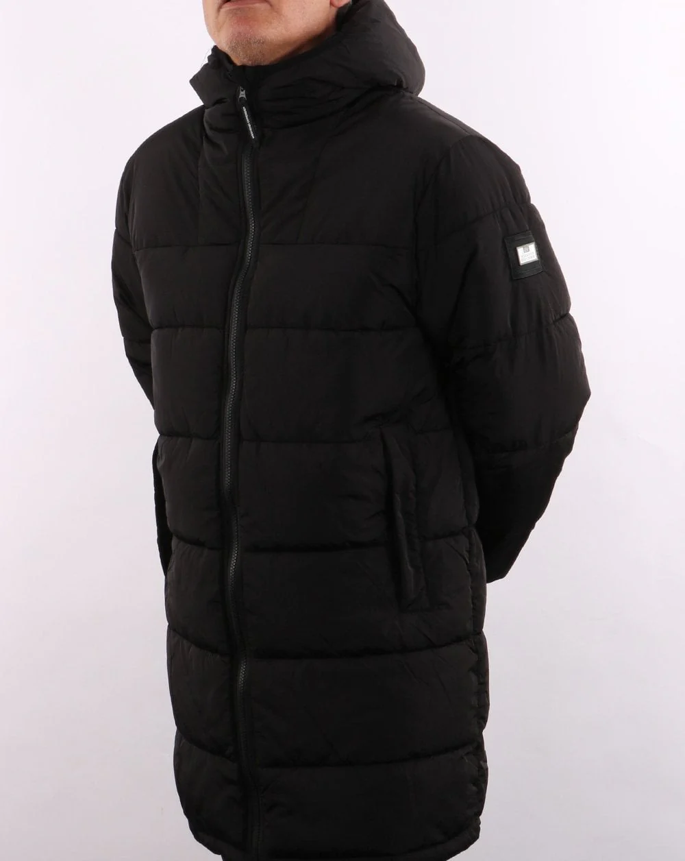 Weekend Offender Quilted Parka Black - Image 5