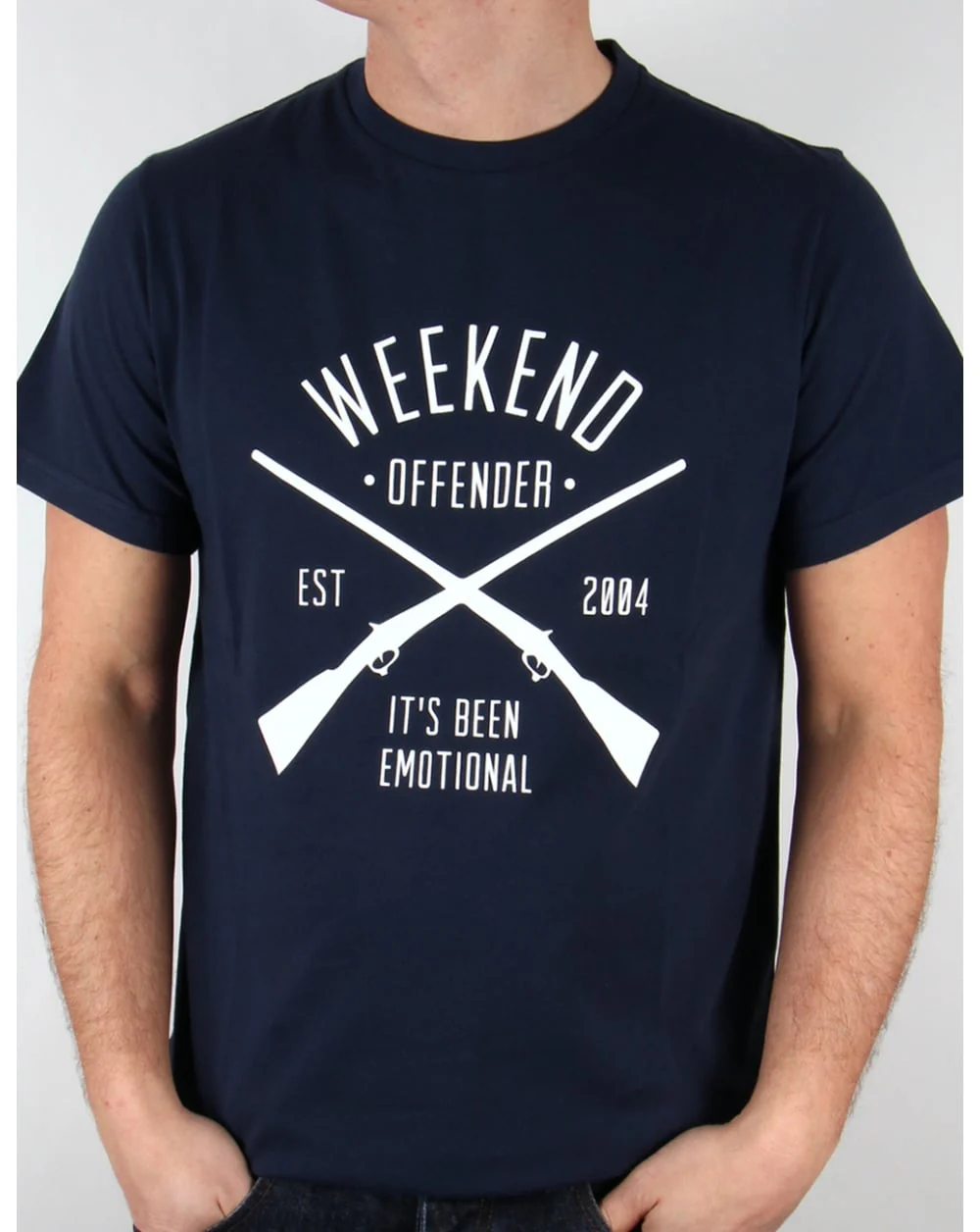 Weekend Offender Rifles T-shirt Navy