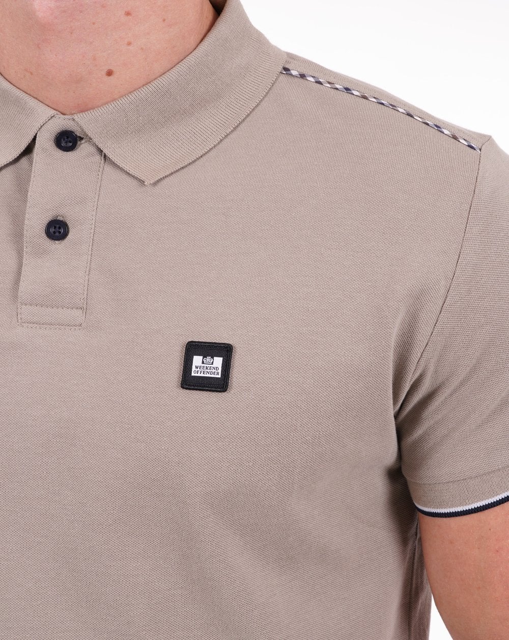 Weekend Offender Sakai Polo Shirt Bark - Image 2