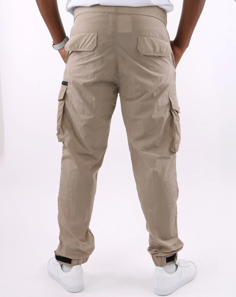 Weekend Offender Salvador Cargo Pants Beige - Image 6