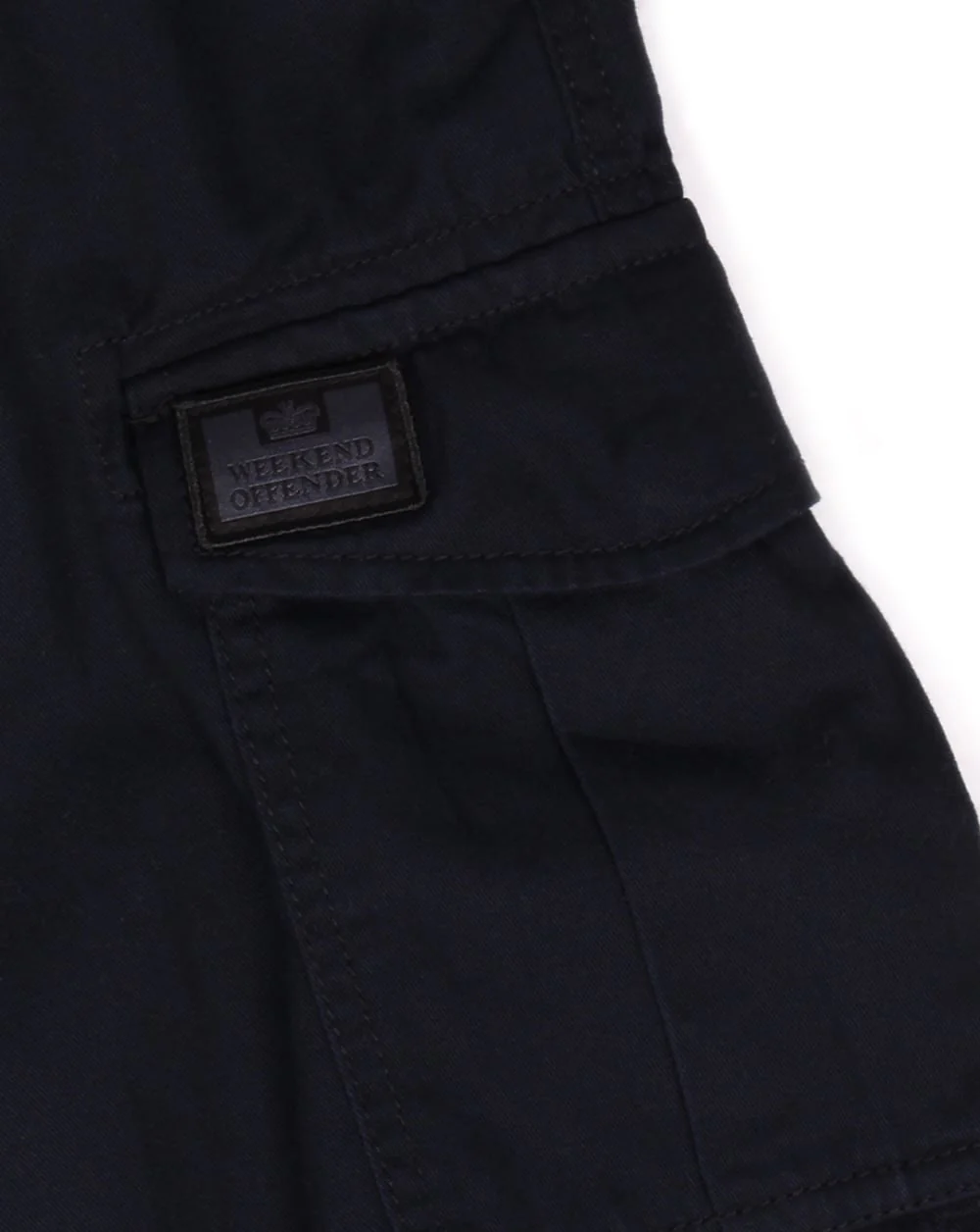 Weekend Offender Sangria Combat Shorts Navy - Image 2