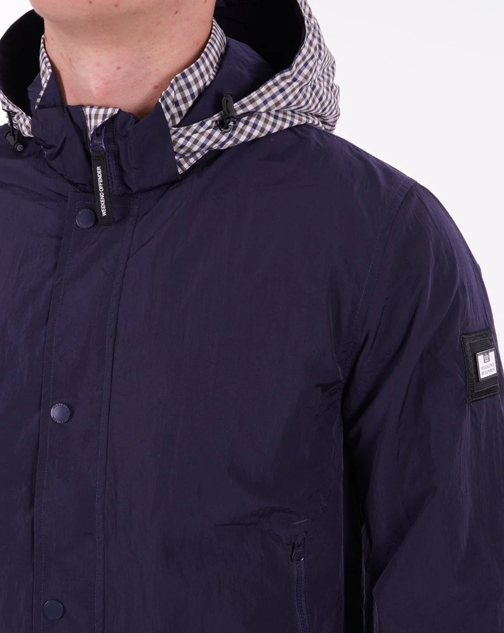 Weekend Offender Saunders Jacket Navy - Image 2