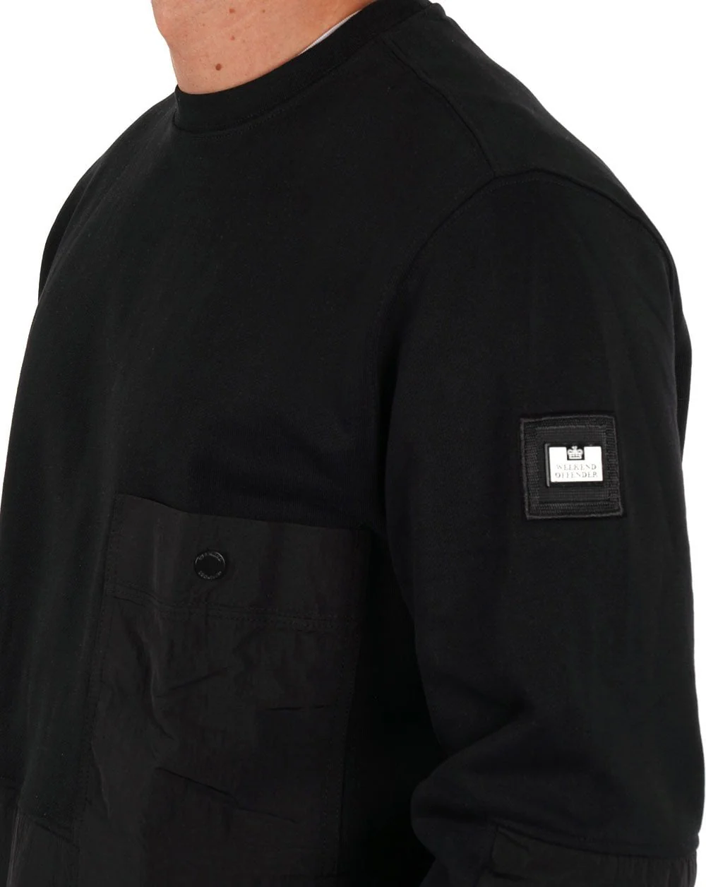 Weekend Offender Sirenko Sweatshirt Black - Image 2