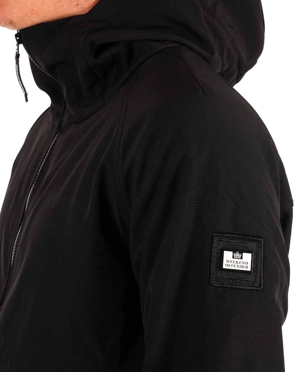 Weekend Offender Softshell Jacket Black - Image 2
