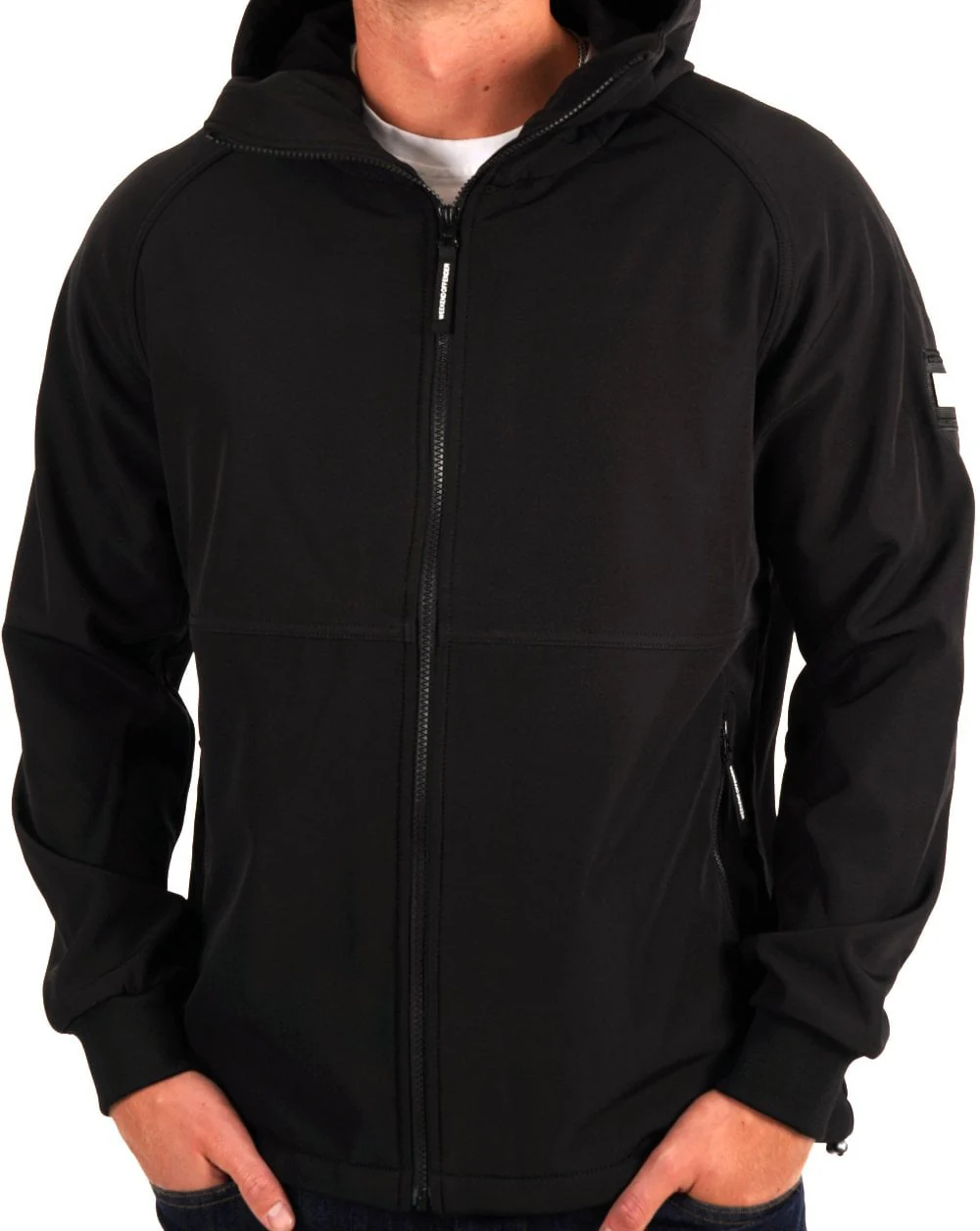 Weekend Offender Softshell Jacket Black - Image 3