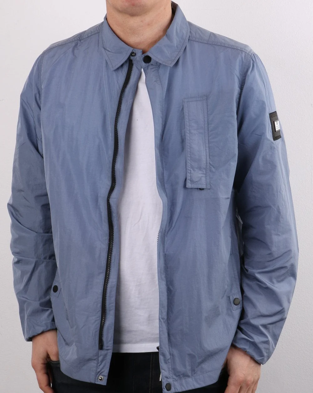 Weekend Offender Sorvino Jacket Steel Blue - Image 2