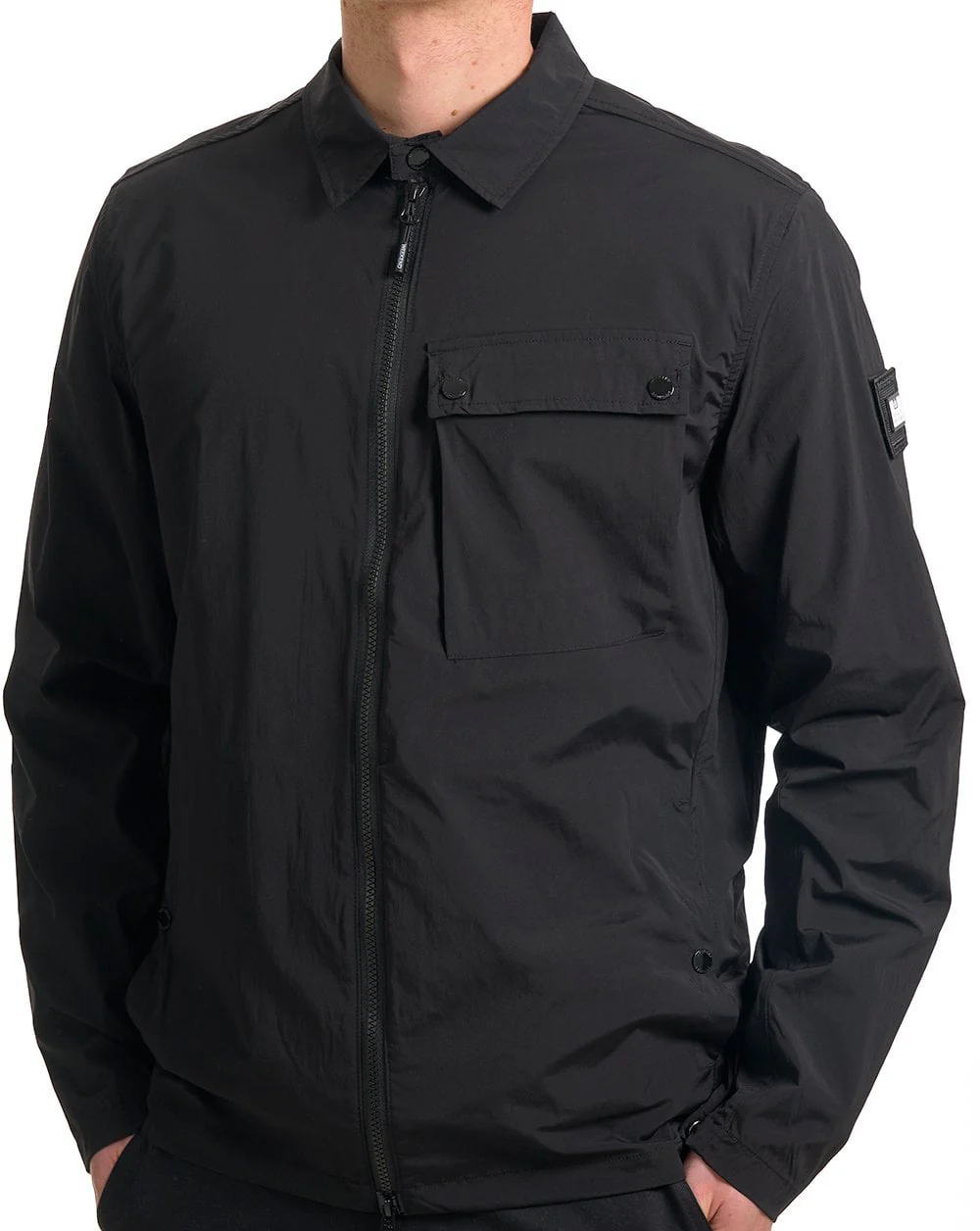 Weekend Offender Southbank Overshirt Black - Image 3