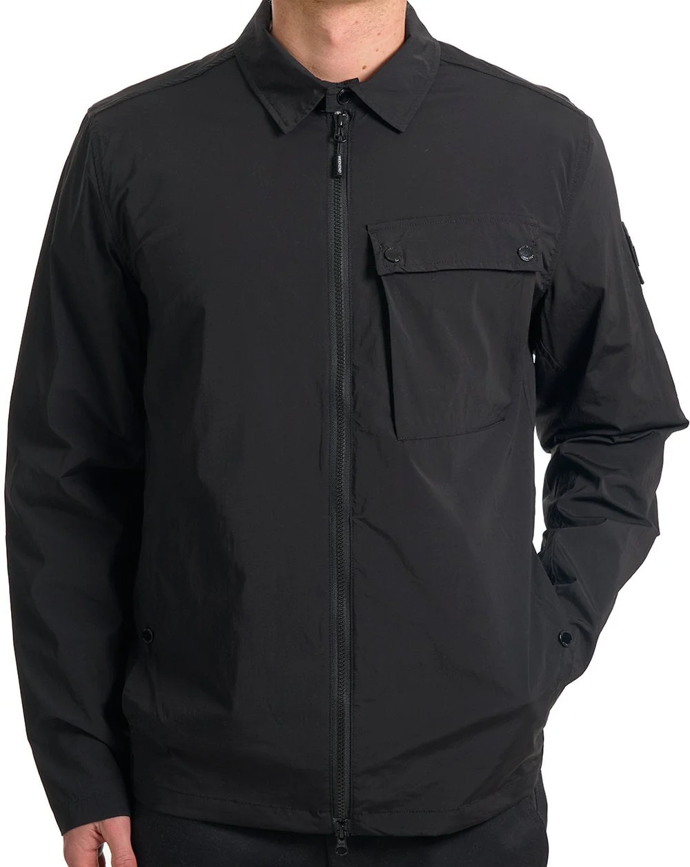 Weekend Offender Southbank Overshirt Black - Image 4