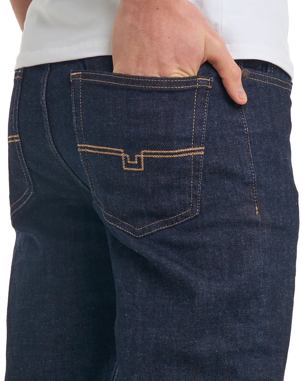 Weekend Offender Straight Fit Jean Dark Rinse - Image 4