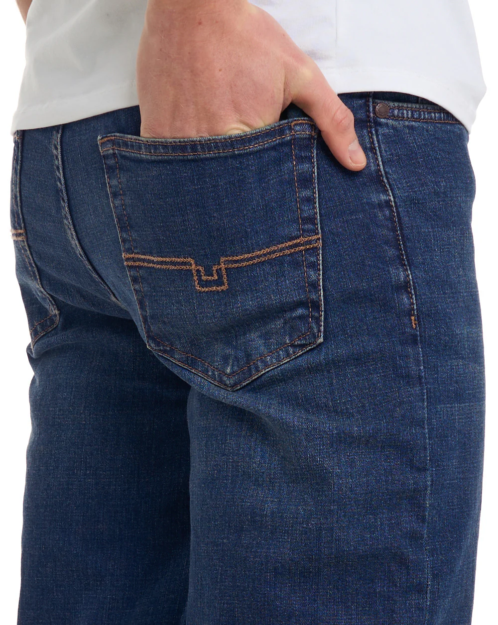 Weekend Offender Straight Fit Jean Dark Vintage - Image 4