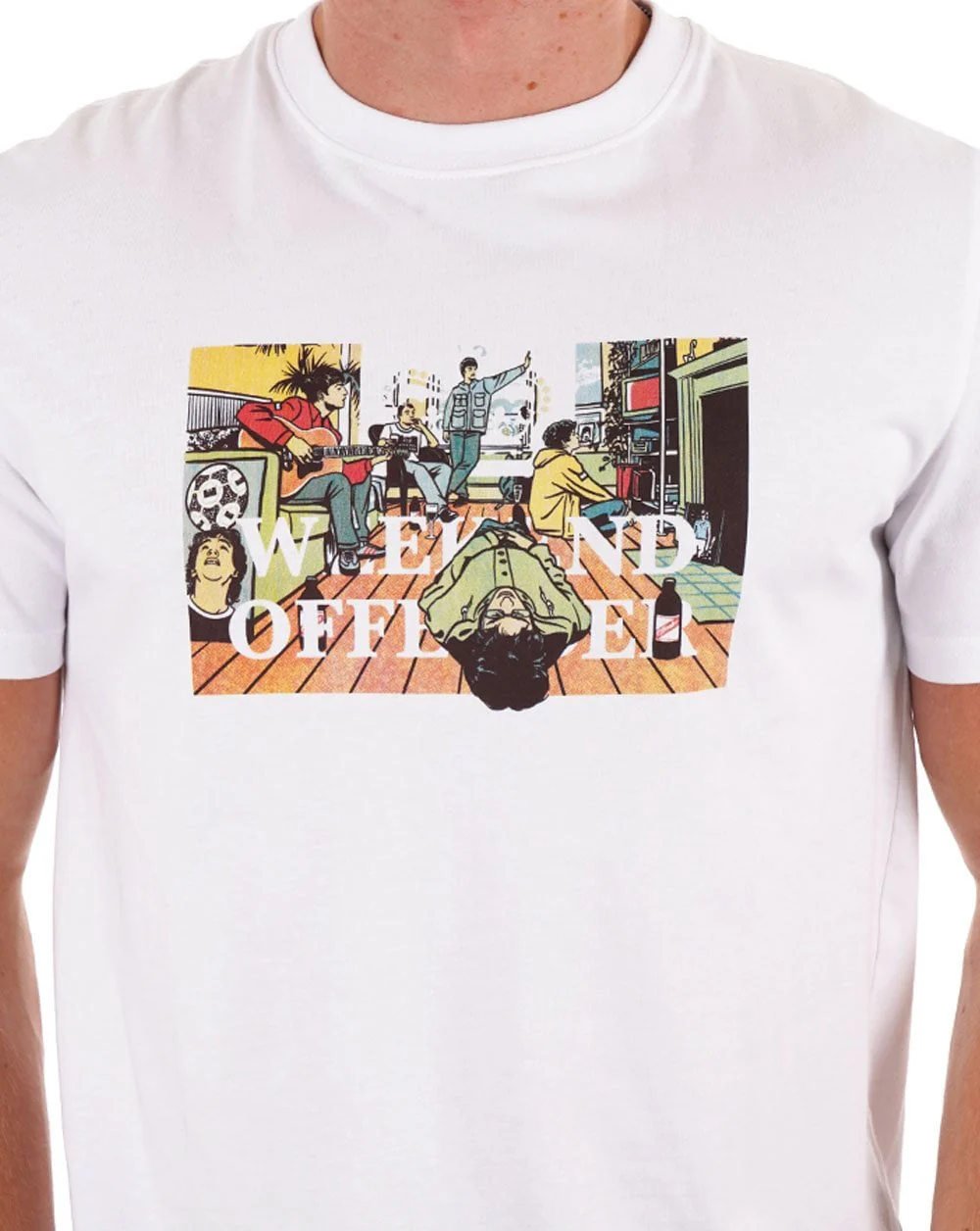 Weekend Offender Stratford Avenue T-shirt White - Image 2