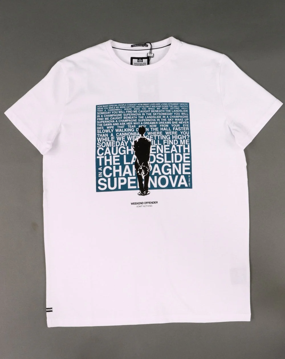 Weekend Offender Supernova T-shirt White