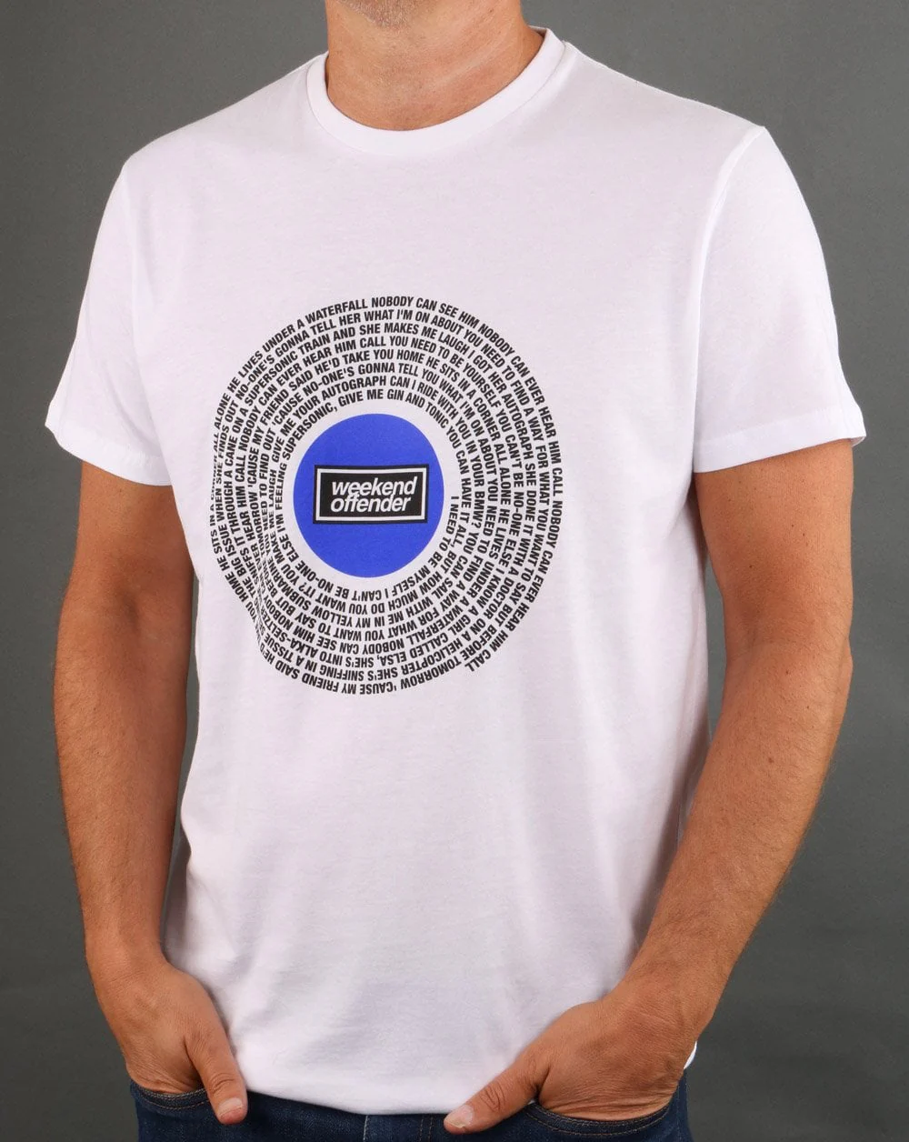 Weekend Offender Supersonic T-shirt White