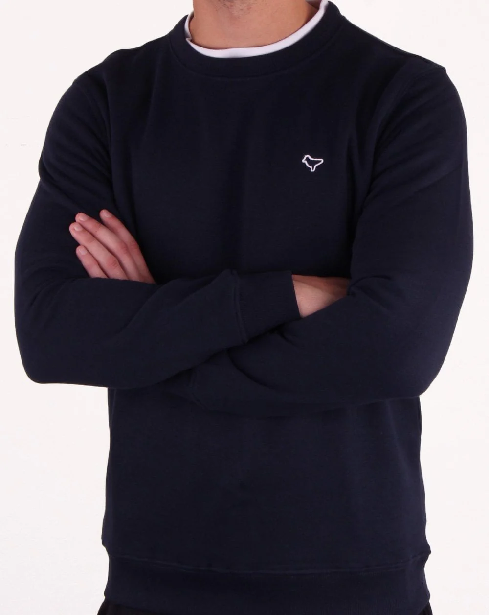 Weekend Offender Sure Shot Sweatshirt Navy - Image 3