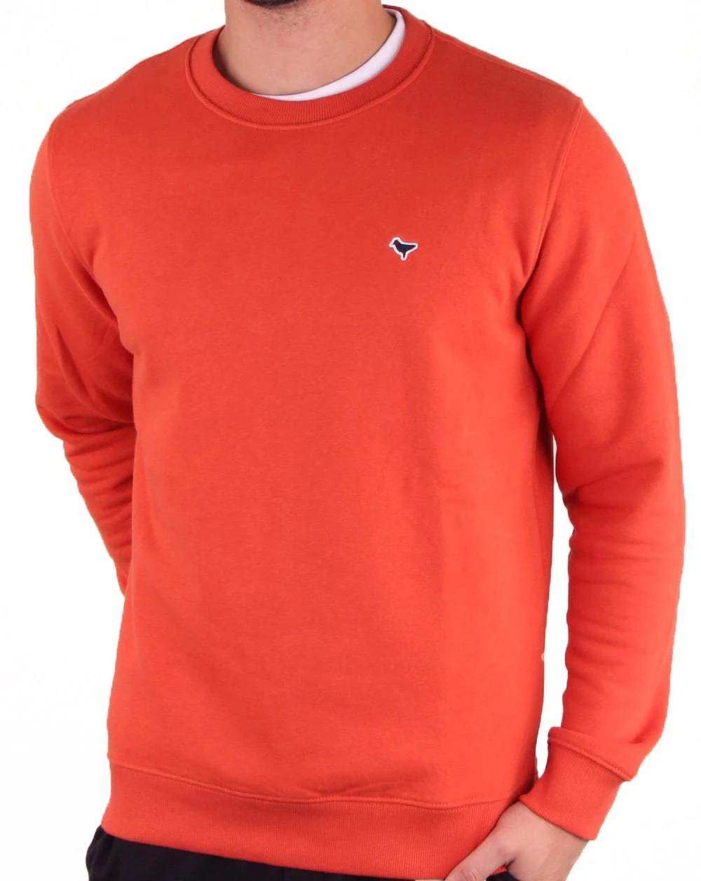 Weekend Offender Sure Shot Sweatshirt Pumpkin - Image 2