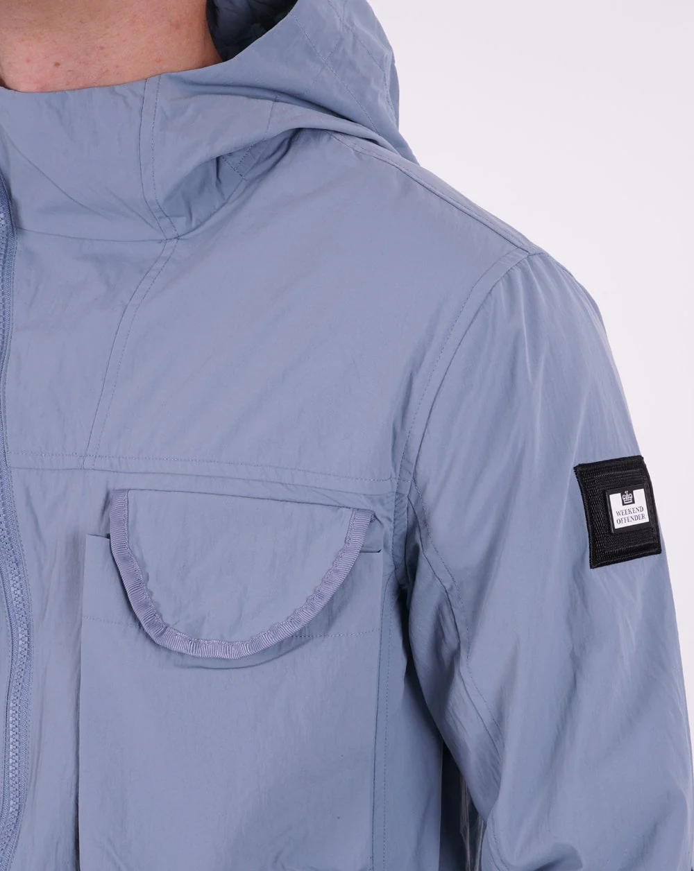 Weekend Offender Takam Jacket Slate Blue - Image 3