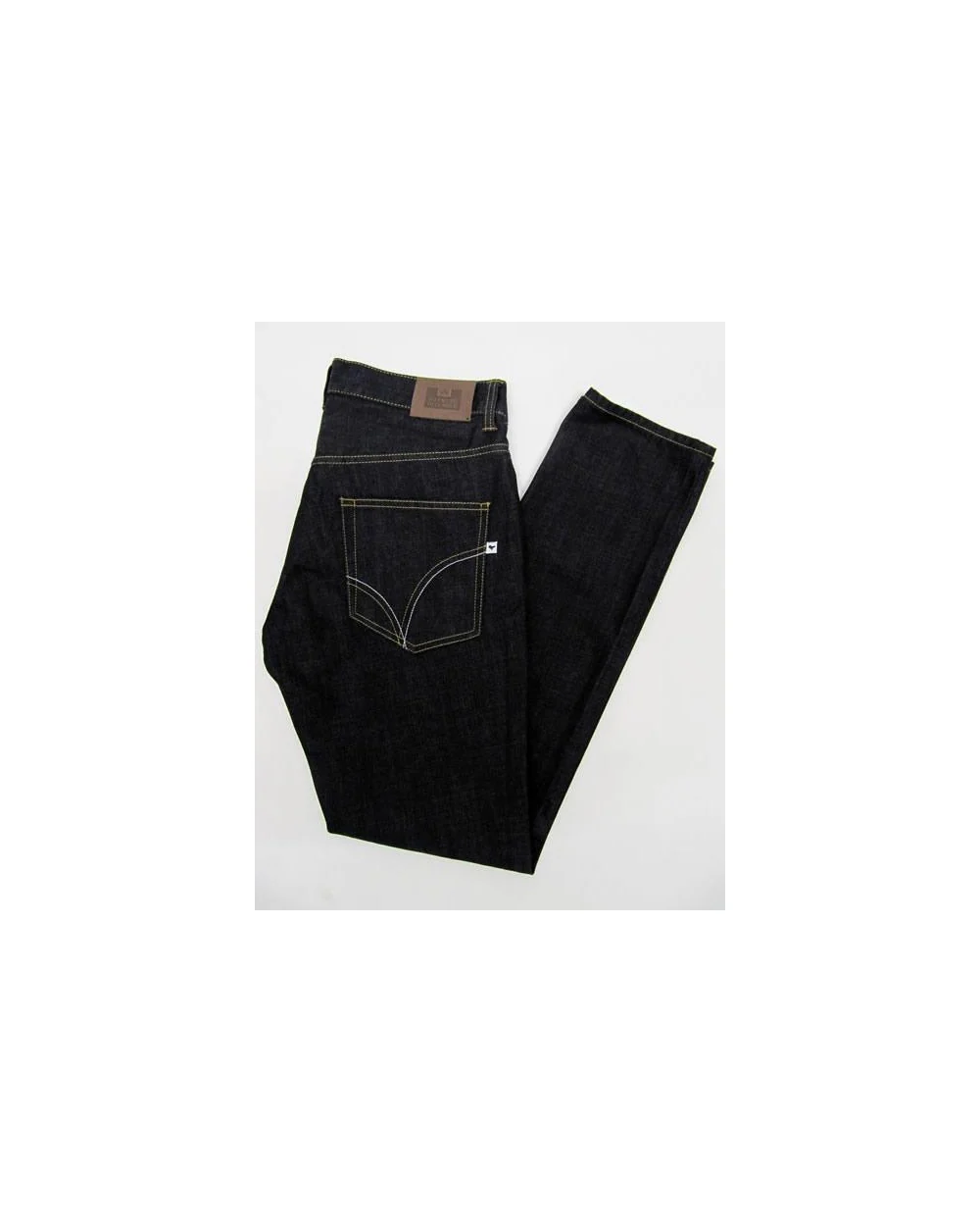 Weekend Offender Tapered Fit Dark Jeans Dark Wash - Image 3