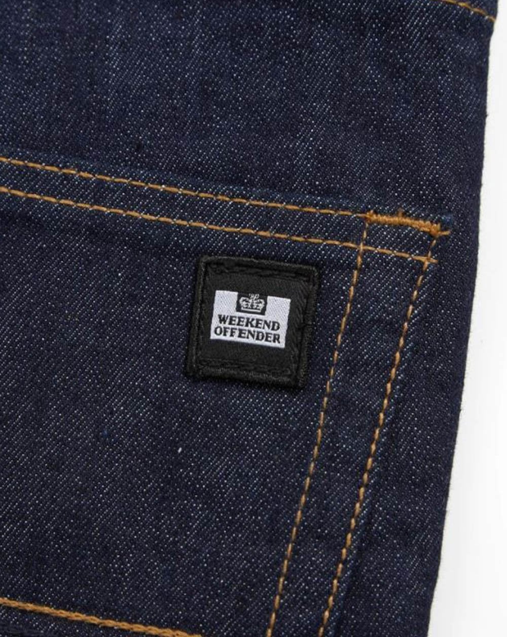 Weekend Offender Tapered Fit Jeans Dark Rinse - Image 5