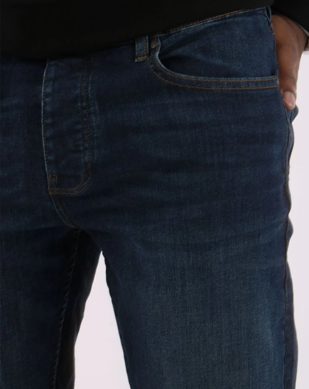 Weekend Offender Tapered Fit Jeans Dark Vintage - Image 3