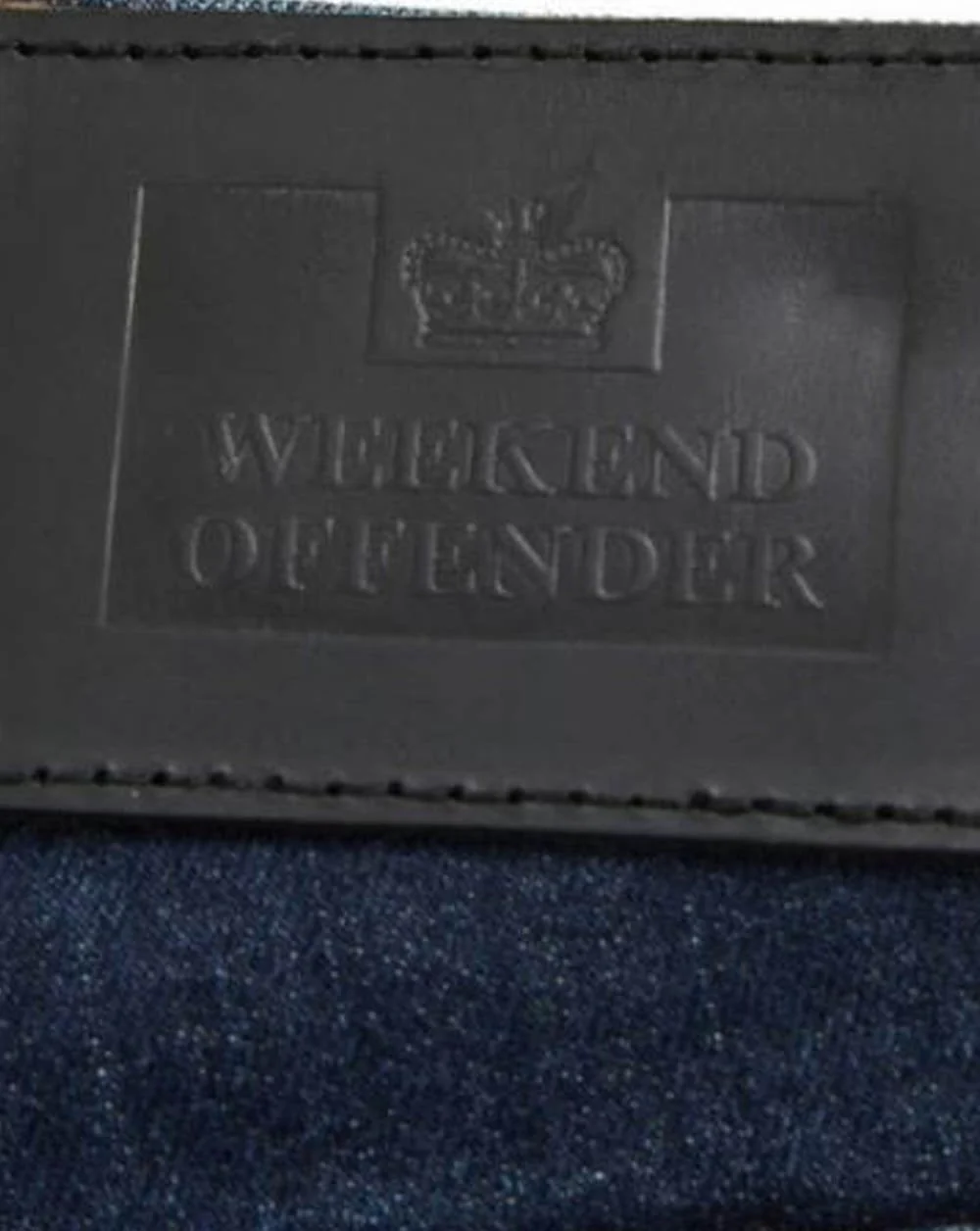 Weekend Offender Tapered Fit Jeans Dark Vintage - Image 6