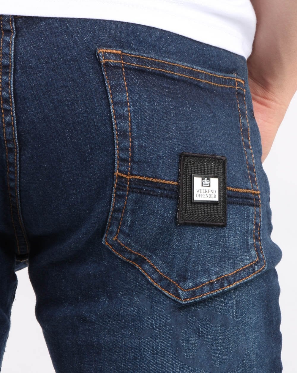 Weekend Offender Tapered Jeans Dark Vintage - Image 4