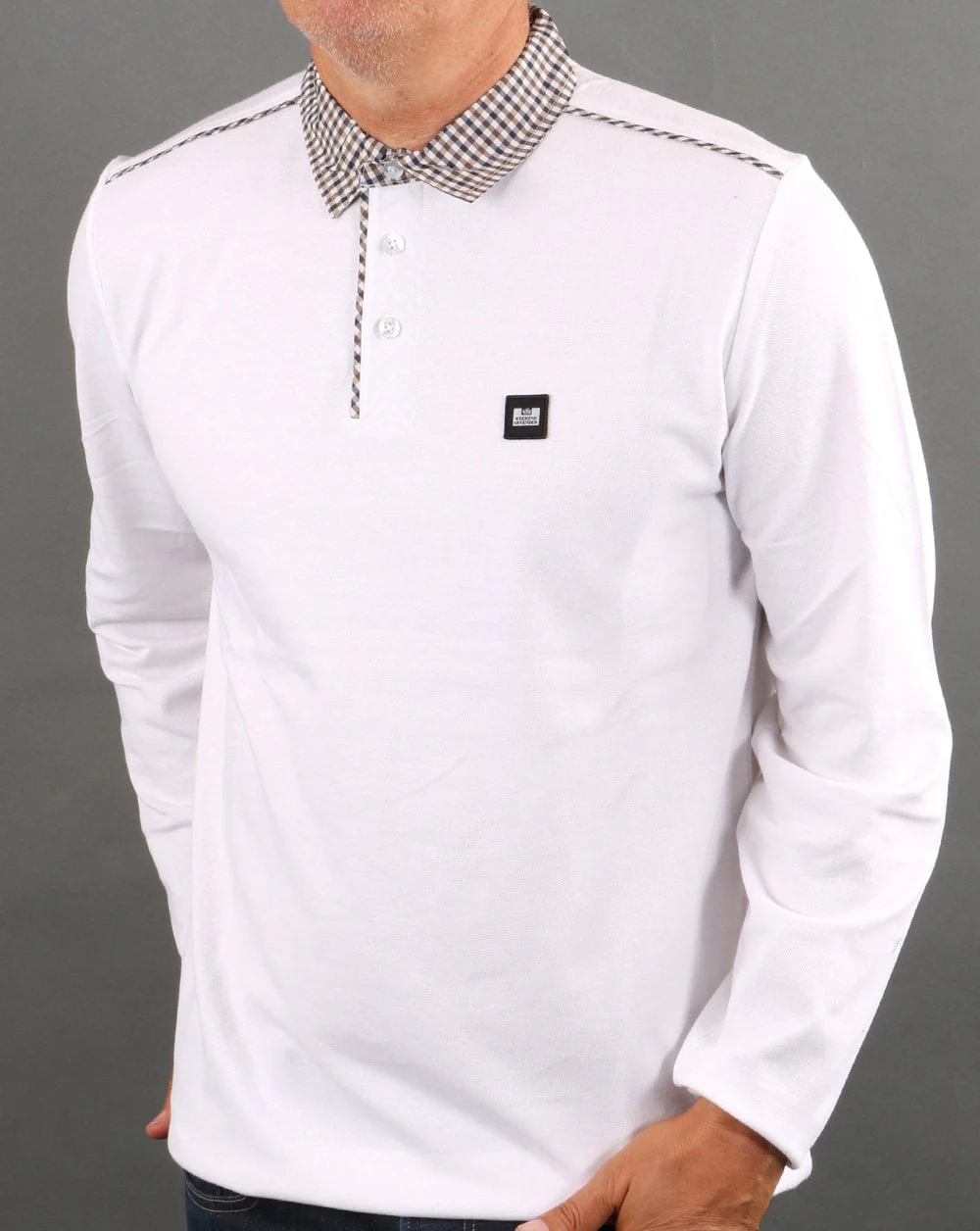 Weekend Offender Tavarez Polo Shirt White - Image 3
