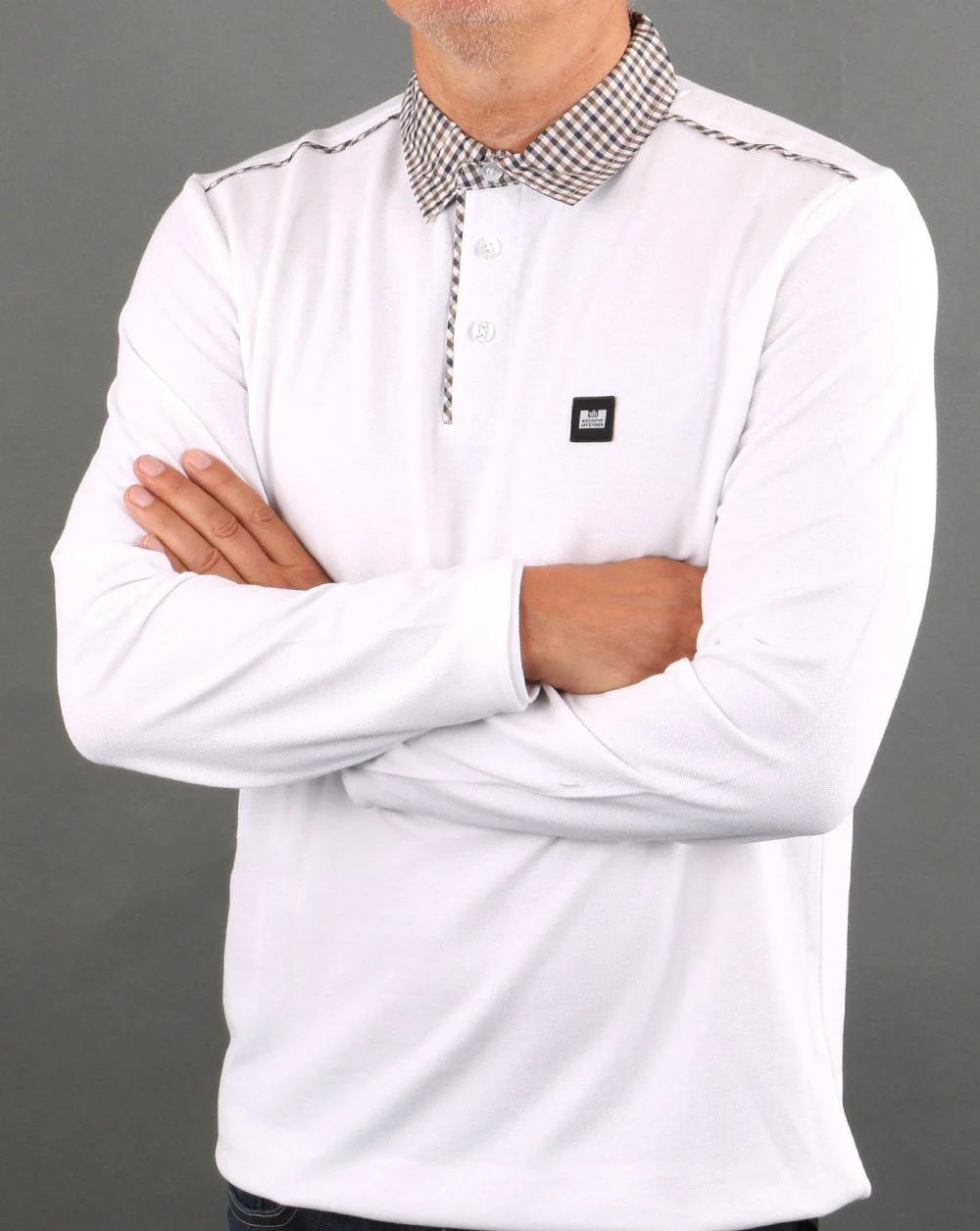 Weekend Offender Tavarez Polo Shirt White - Image 4