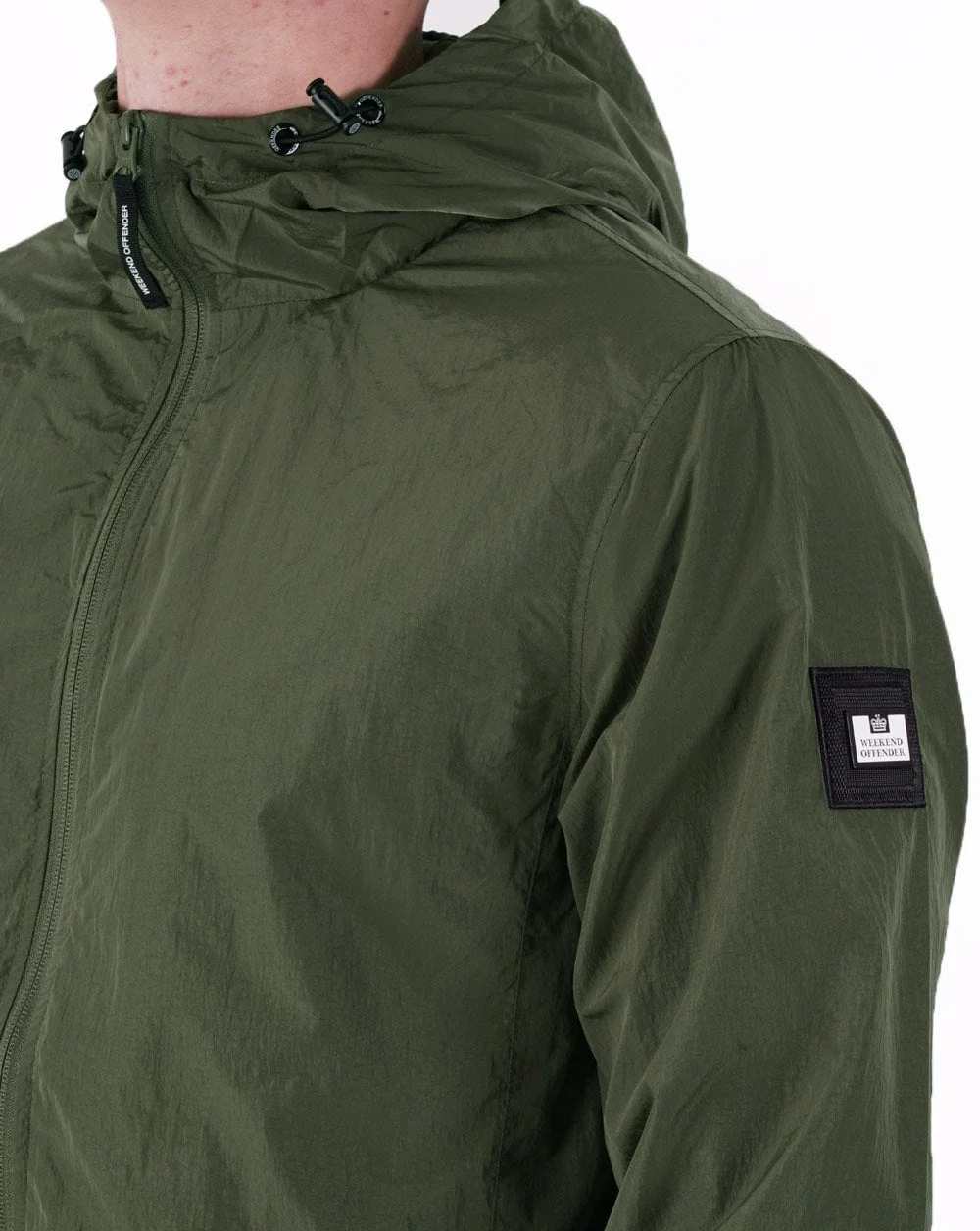 Weekend Offender Technician Jacket Army Green - Image 3