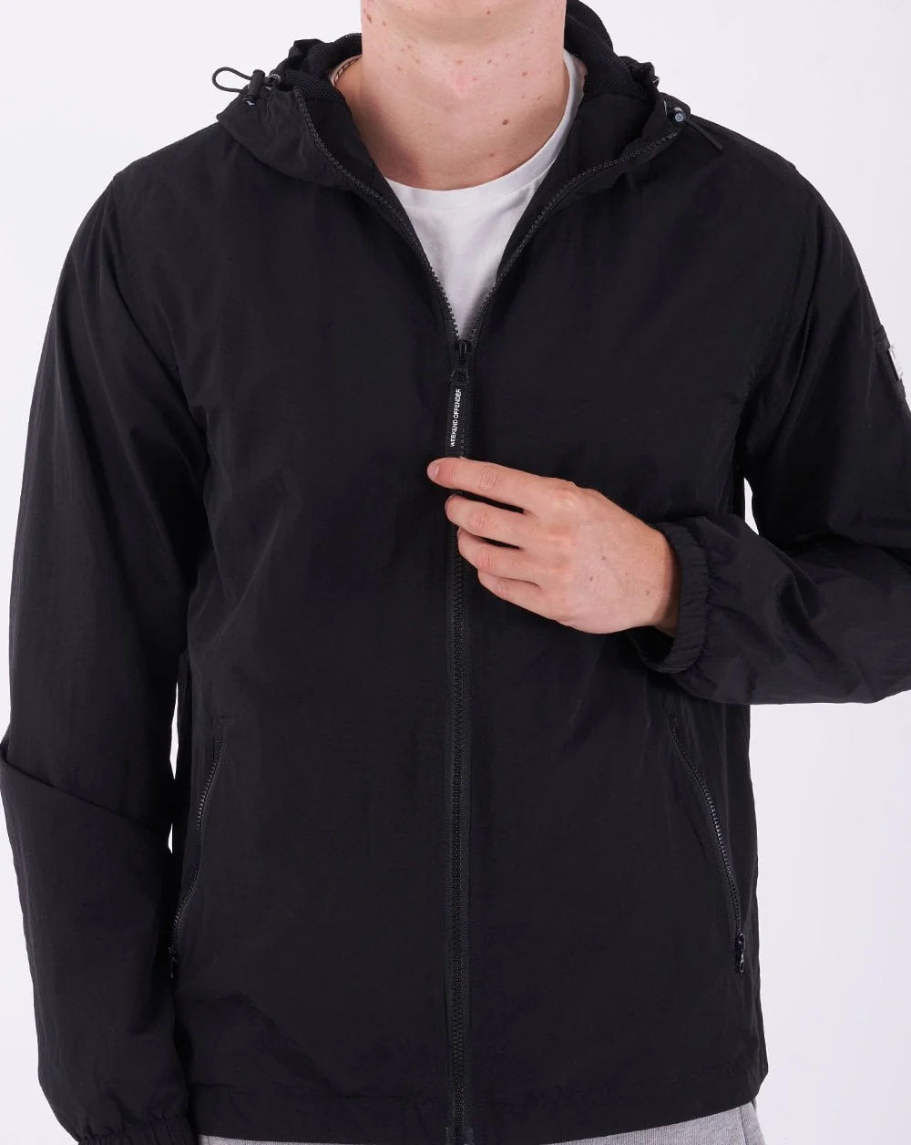 Weekend Offender Technician Jacket Black - Image 4