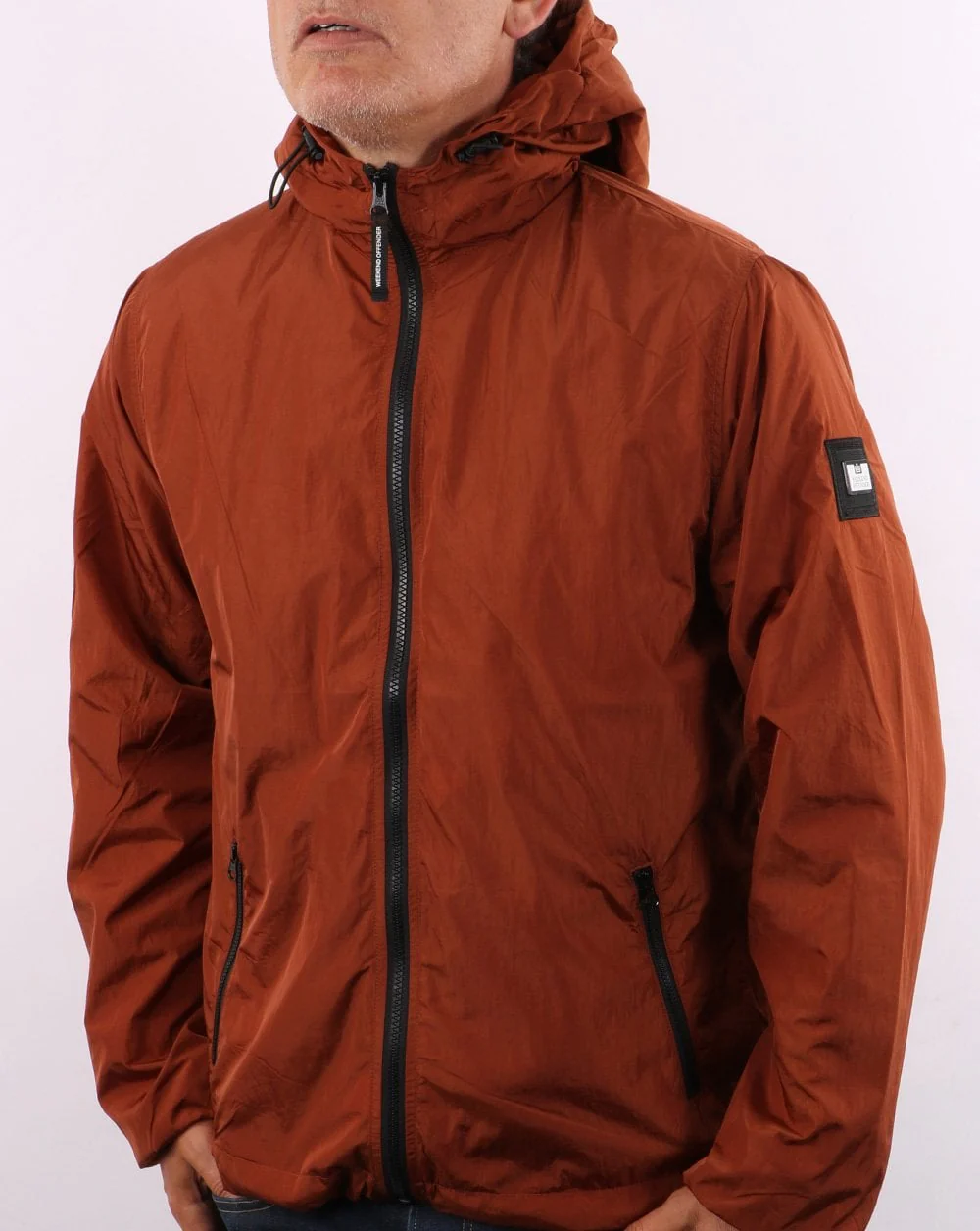 Weekend Offender Technician Jacket Bronze - Image 4