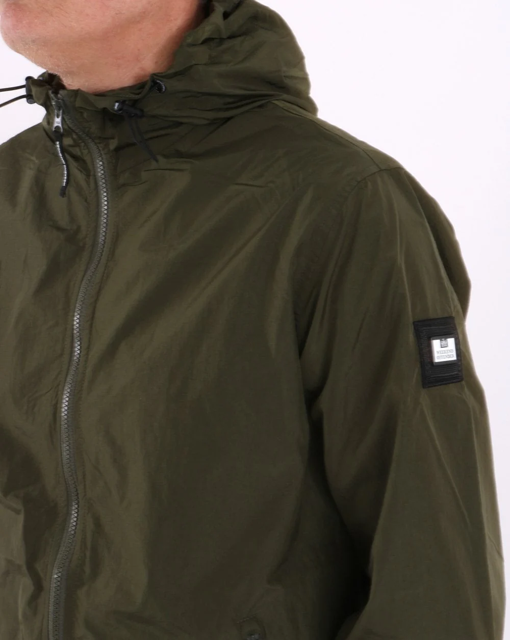 Weekend Offender Technician Jacket Dark Green - Image 3