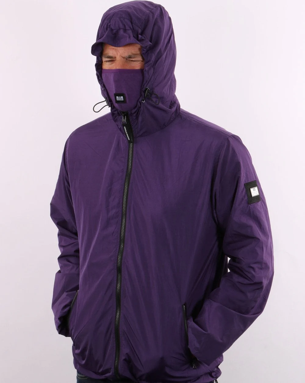 Weekend Offender Technician Jacket Deep Purple