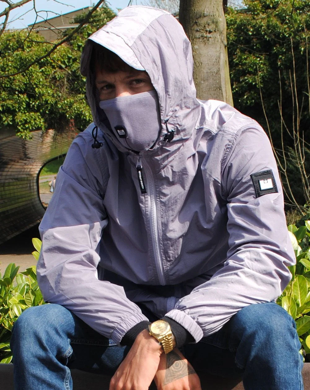 Weekend Offender Technician Jacket lilac - Image 2
