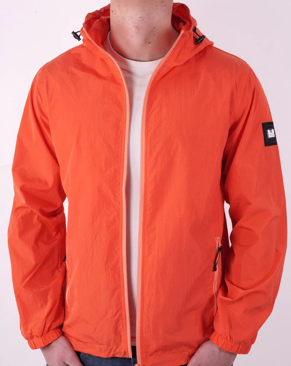 Weekend Offender Technician Jacket Orange - Image 4