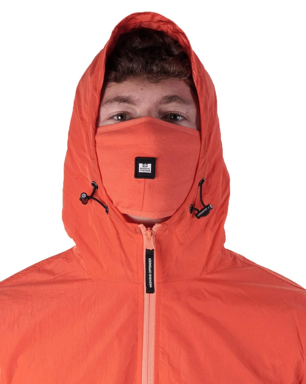 Weekend Offender Technician Jacket Orange - Image 5