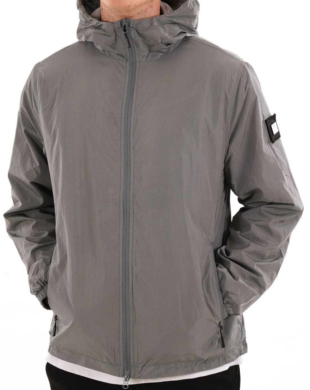 Weekend Offender Technician Jacket Porpoise Grey - Image 3