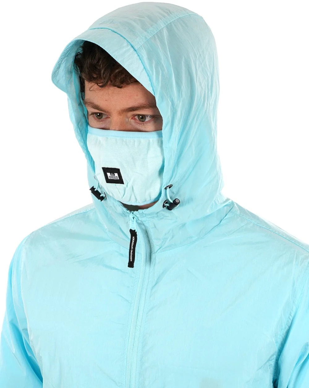 Weekend Offender Technician Jacket Sky Blue - Image 2