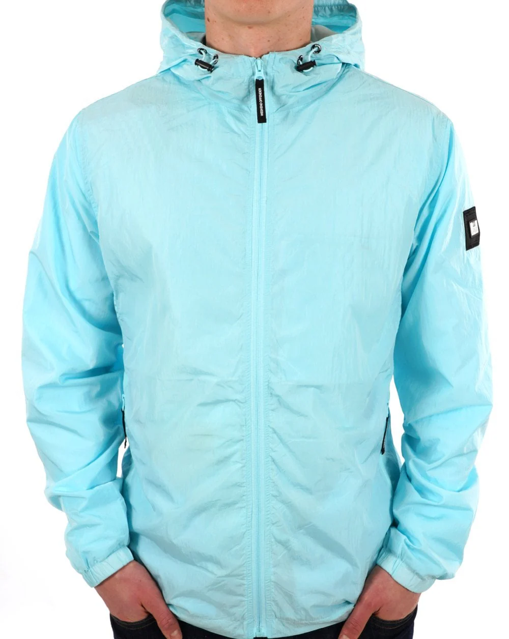 Weekend Offender Technician Jacket Sky Blue - Image 3